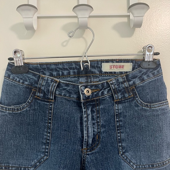 Low Rise Flare Jeans - Picture 2 of 5